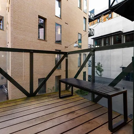 Moderne 3 Vaerelses - 5 Min Fra Den Gamle By Apartman